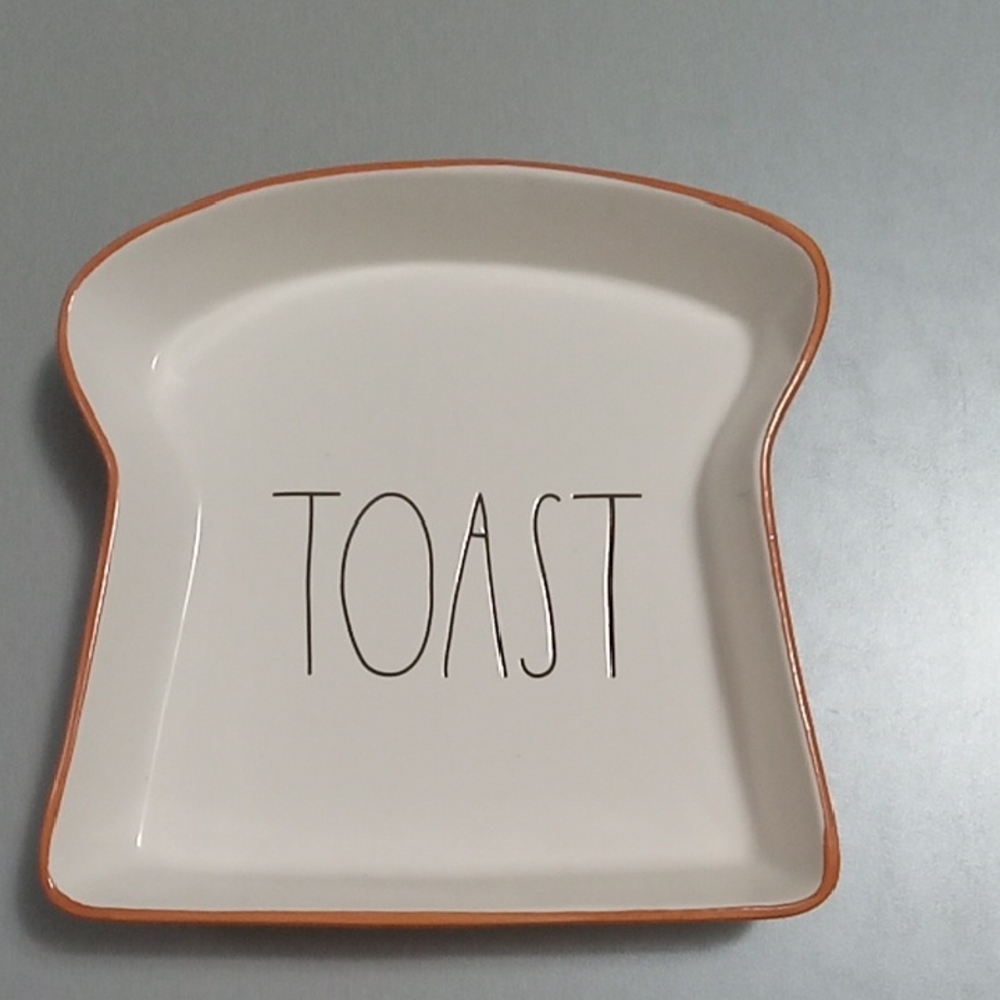 Rae Dunn TOAST plate